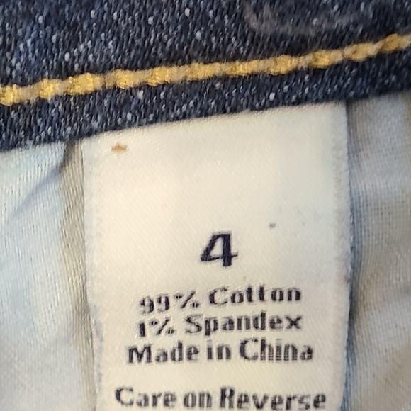 (877) Simply Vera by Vera Wang Woman's Boot Cut Jeans, Size: 4 Color: Blue - Picture 9 of 15